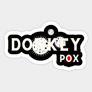 Donkey Pox Sticker